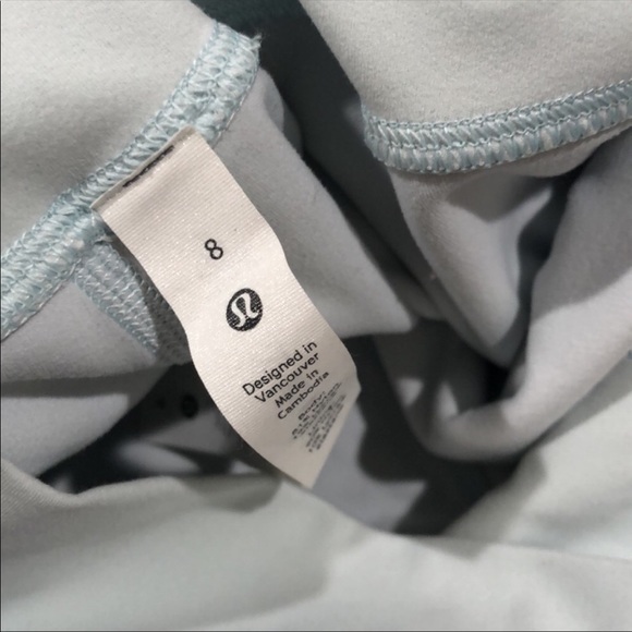 Lulu NWOT Align 25” Ocean Air size 8 - Picture 7 of 11